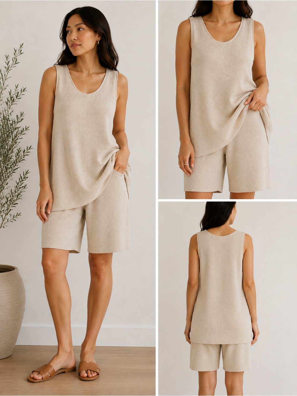 COS Knit Matching Set - Cotton Blend - Size S